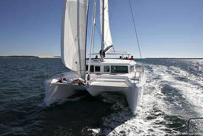 Luxury Charter Catamaran Yacht Lagoon 420 