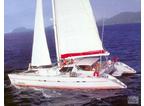 Luxury Charter Sail Cat Yacht Reaction 