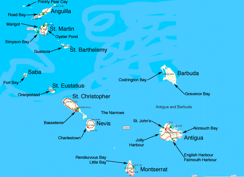 maarten antigua map sint miles sxm nautical routing enlarged options icon